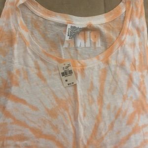 Victoria’s Secret orange tie-dye tank top new